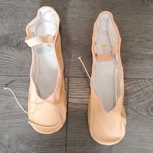 New Bloch S0205L Dansoft Pink Ballet Slipper size 7.5C